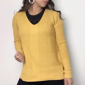 Rachel Zoe Mustard Sweater